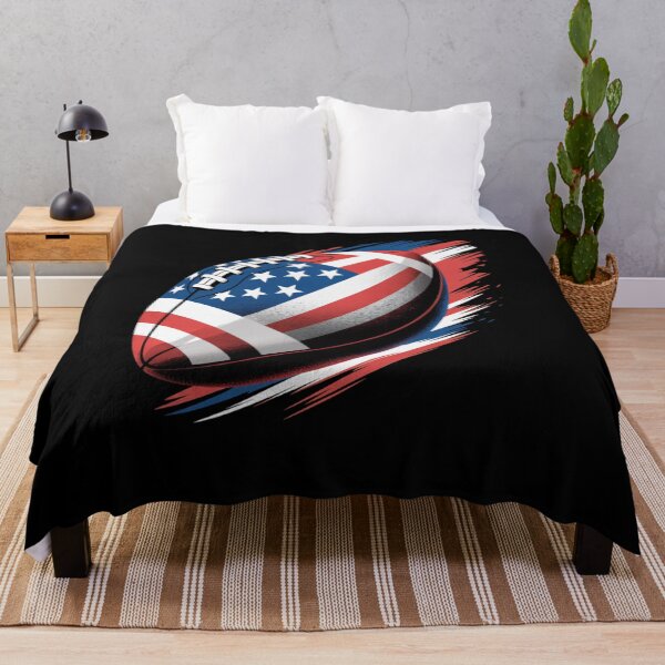 Item preview, Football USA American Flag Colorful 4th of July Patriotic designed and sold by SapfireStuArt.
