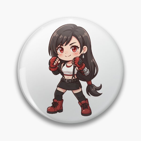 Item preview, Chibi Tifa designed and sold by Solace Sparkles.