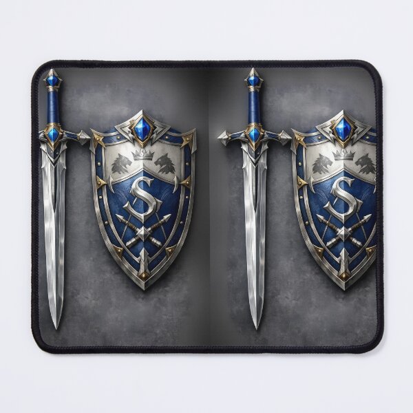 Item preview, “Strength in Steel, Honor in Guard.” designed and sold by Ihsan Design Trendzz.