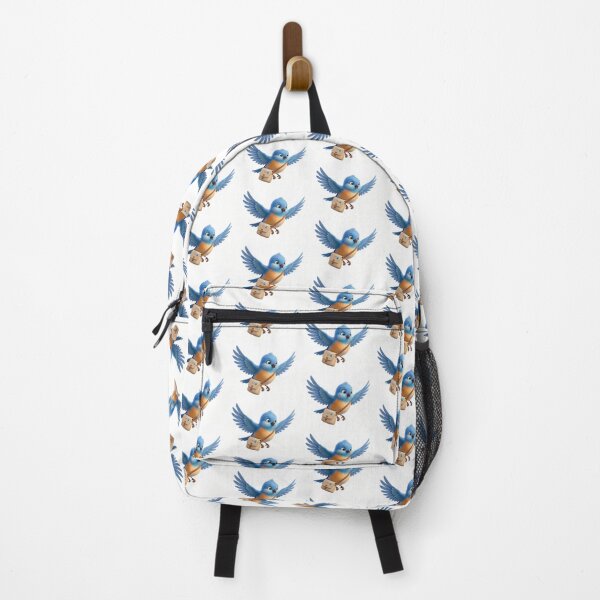 Item preview, birdie flying with happy designed and sold by junkeshop66.