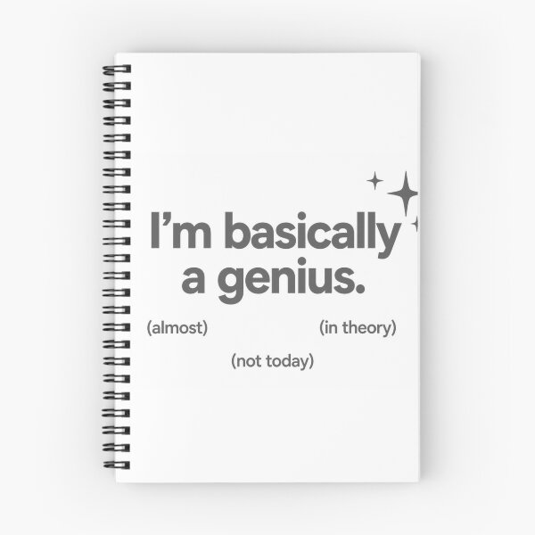 Item preview, Basically a Genius (In Theory) designed and sold by Icareis-Studios.