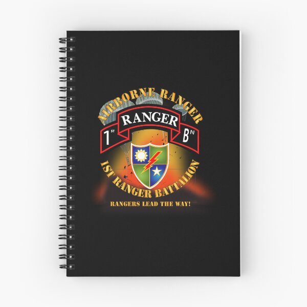 Item preview, SOF - 1st Ranger Battalion - Airborne Ranger 3 Rangers w Fire X 300 designed and sold by Military Insignia Products.