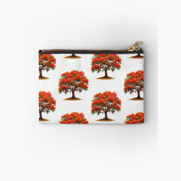 Item preview, Radiant Flame Tree in Full Bloom | Vibrant Nature Illustration designed and sold by FAZ-DESIGNS.