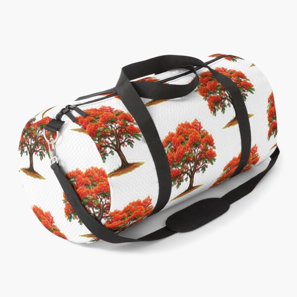 Item preview, Radiant Flame Tree in Full Bloom | Vibrant Nature Illustration designed and sold by FAZ-DESIGNS.