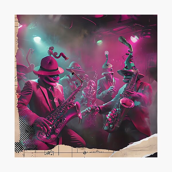 Artikelvorschau, Mitternachts-Jam-Session entworfen und verkauft von ONYX Pixee.