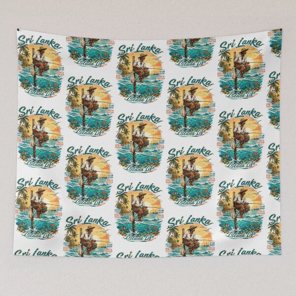 Item preview,  sri lanka fisherman BIG designed and sold by Looplk.