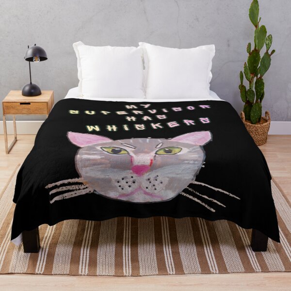 Item preview, My Supervisor Has Whiskers designed and sold by mirciashop.