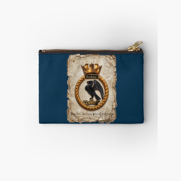 Item preview, HMS Rodney Royal Navy Battleship Crest and Motto Vintage Art designed and sold by The store under the battleship :).