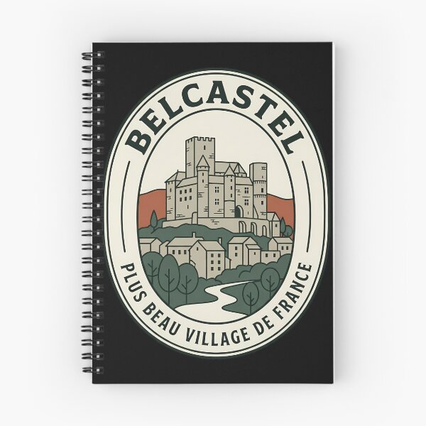 Item preview, Belcastel France Vintage Travel Emblem Castle Village designed and sold by k3rstman1.