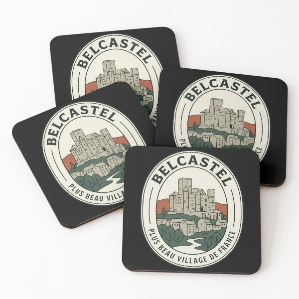 Item preview, Belcastel France Vintage Travel Emblem Castle Village designed and sold by k3rstman1.