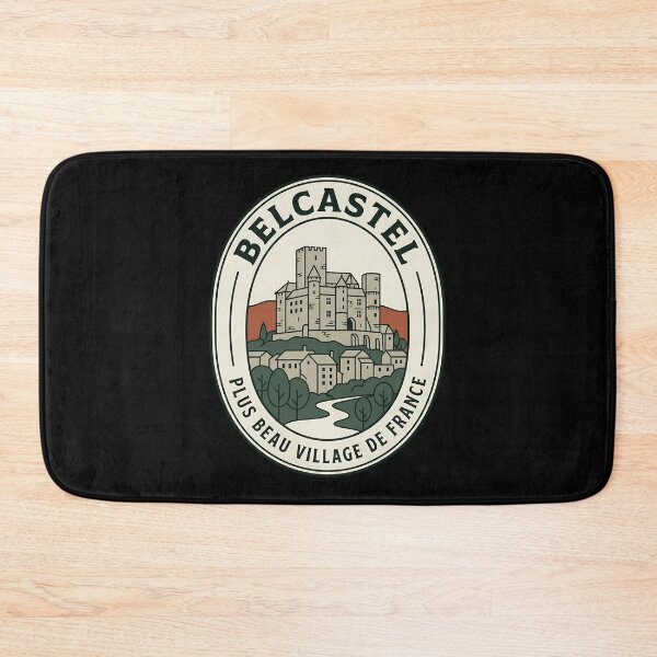 Item preview, Belcastel France Vintage Travel Emblem Castle Village designed and sold by k3rstman1.