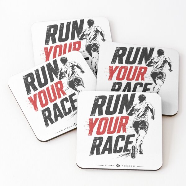 Item preview, RUN YOUR RACE designed and sold by Alpha Progress.