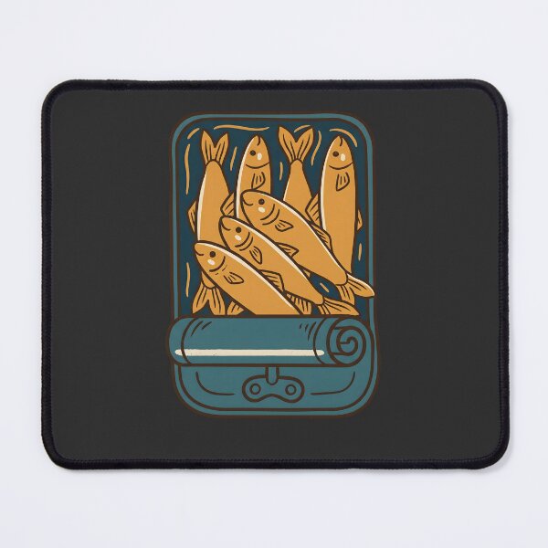 Item preview, Vintage Sardine Can Illustration – Retro Coastal Food Art Mediterranean Aesthetic Summer Tee designed and sold by fawzimorsy.