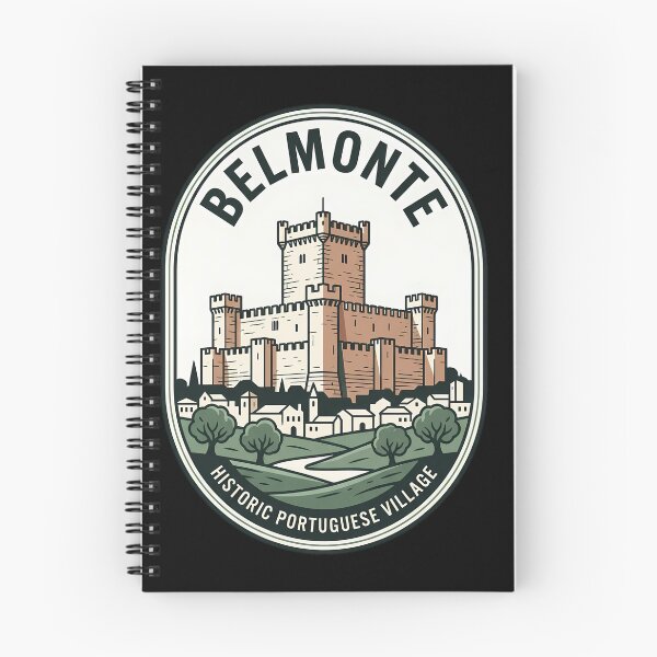 Item preview, Belmonte Portugal Castle Vintage Travel Emblem designed and sold by k3rstman1.