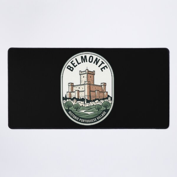 Item preview, Belmonte Portugal Castle Vintage Travel Emblem designed and sold by k3rstman1.
