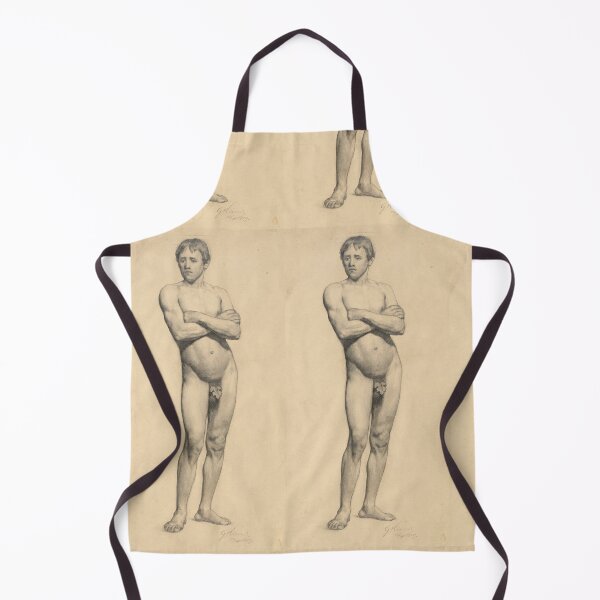 Item preview, Standing Male Nude Figure Study designed and sold by artofuniverse.