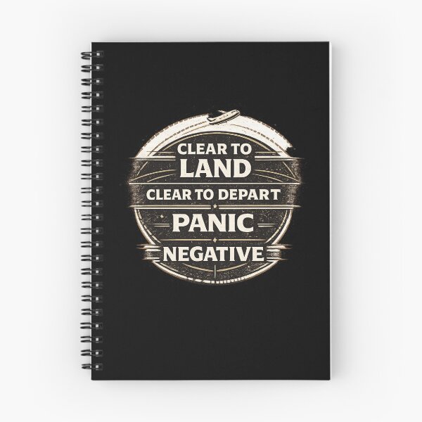 Item preview, Clear To Land Clear To Depart Panic Negative Funny Air Traffic Controller  designed and sold by Rudinho102.
