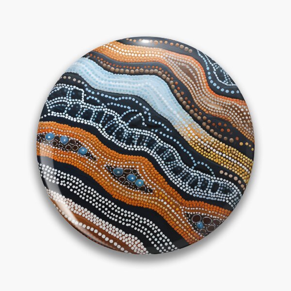 Item preview, Aboriginal Inspired Dot Art - The Beauty of Lichfield Lands designed and sold by GrinGalore.