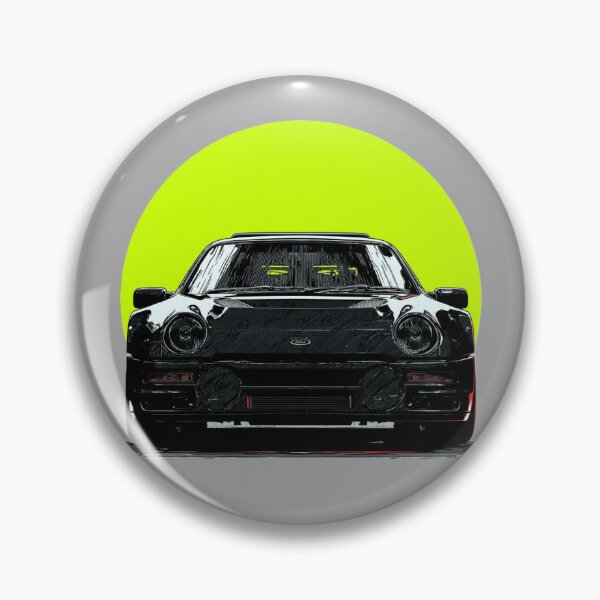 Item preview, Retro RS200 Turbo Supercar Vintage Rally Vector designed and sold by Late Theory.