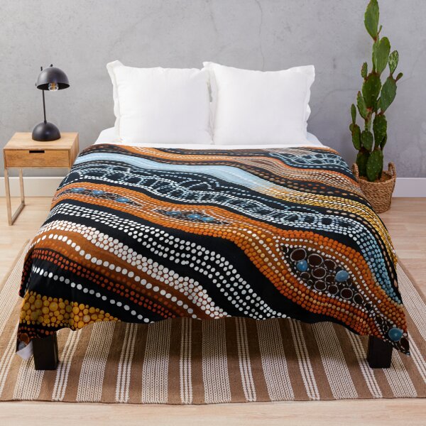 Item preview, Aboriginal Inspired Dot Art - The Beauty of Lichfield Lands designed and sold by GrinGalore.