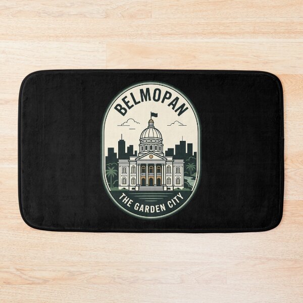 Item preview, Belmopan Belize Garden City Vintage Travel Emblem designed and sold by k3rstman1.
