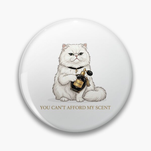 Item preview, Judgemental Cat Luxury Perfume Snobbish Art designed and sold by Purrlume.
