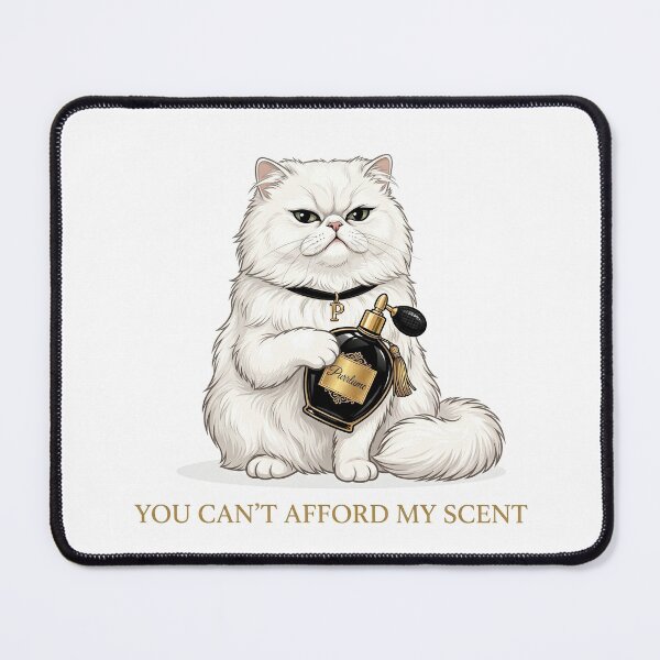 Item preview, Judgemental Cat Luxury Perfume Snobbish Art designed and sold by Purrlume.