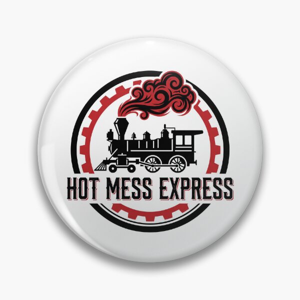 Item preview, Hot Mess Express - Ironic Railway Fake Brand designed and sold by kdonefive.