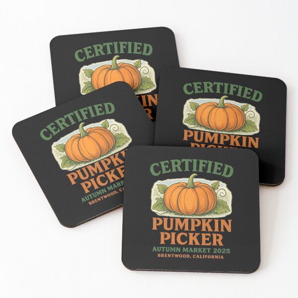 Item preview, Certified Pumpkin Picker Autumn Market Badge designed and sold by MIKEC-SHAW.