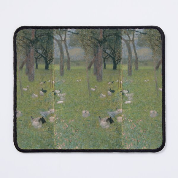 Item preview, Chickens in a Spring Orchard Garden designed and sold by artofuniverse.