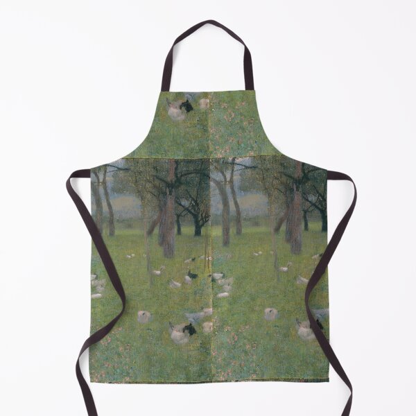 Item preview, Chickens in a Spring Orchard Garden designed and sold by artofuniverse.