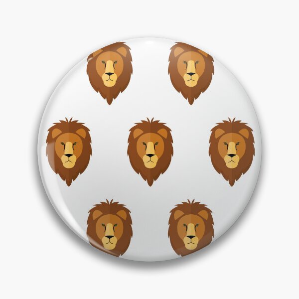 Item preview, Lion heads on white designed and sold by reneesillus.