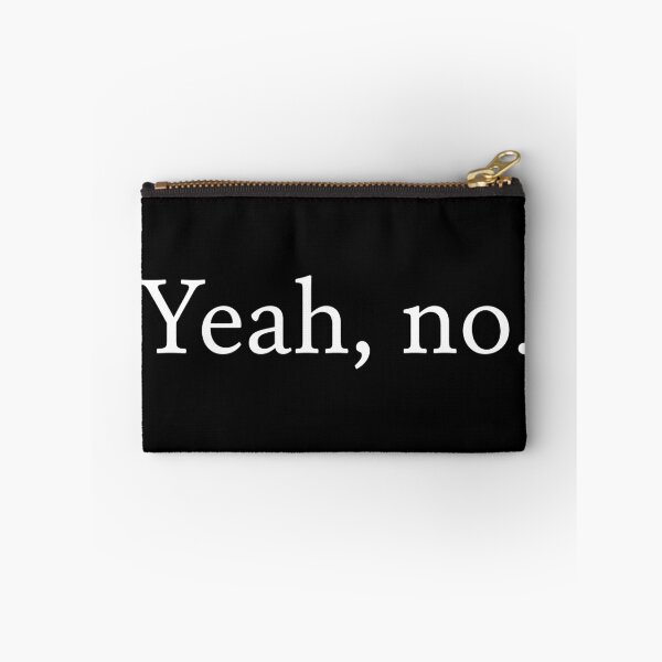 Item preview, Yeah No Sarcastic Typography Design designed and sold by Mavriboy.