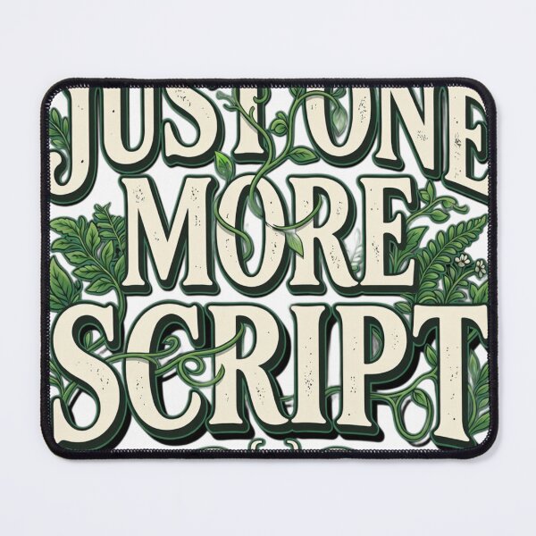 Item preview, Just One More Script And One More Plant Programmer Coder designed and sold by Cozy Aesthetic design .
