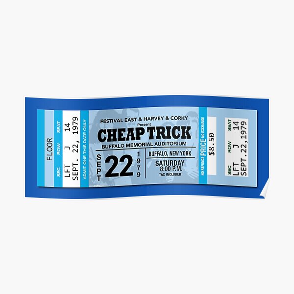 Cheap Trick Posters Redbubble