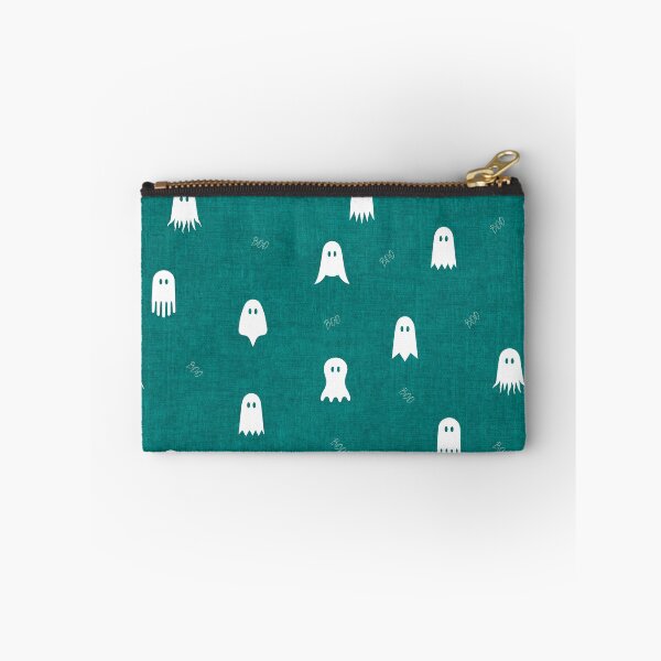 Item preview, minimal cute icon ghost preppy halloween textured Terrible Teal  designed and sold by RenattaZare.