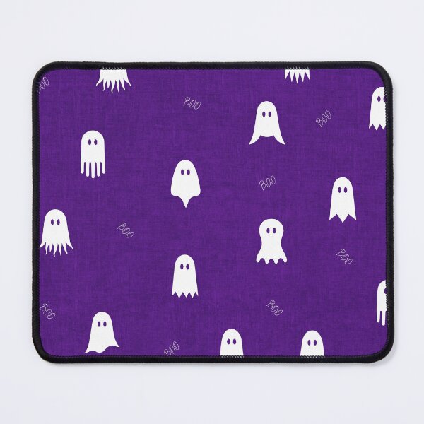 Item preview, minimal cute icon ghost preppy halloween textured Witches Brew Purple designed and sold by RenattaZare.