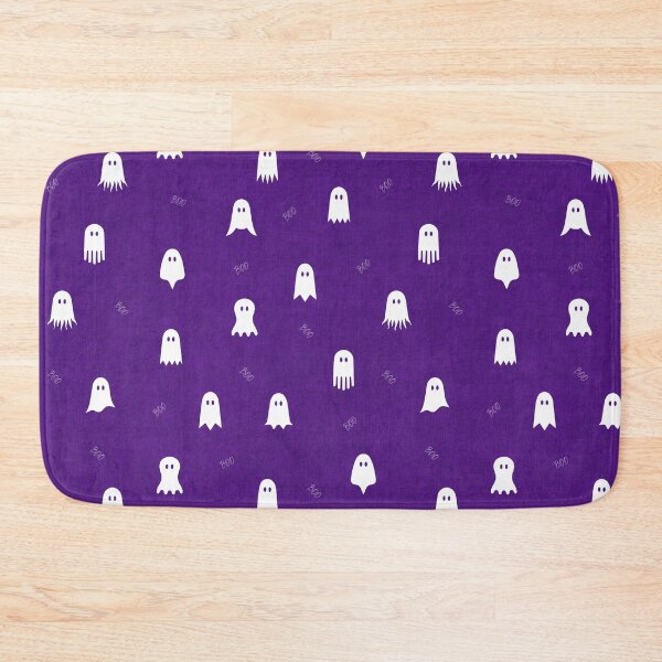Item preview, minimal cute icon ghost preppy halloween textured Witches Brew Purple designed and sold by RenattaZare.