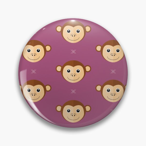Item preview, Monkey heads on purple designed and sold by reneesillus.
