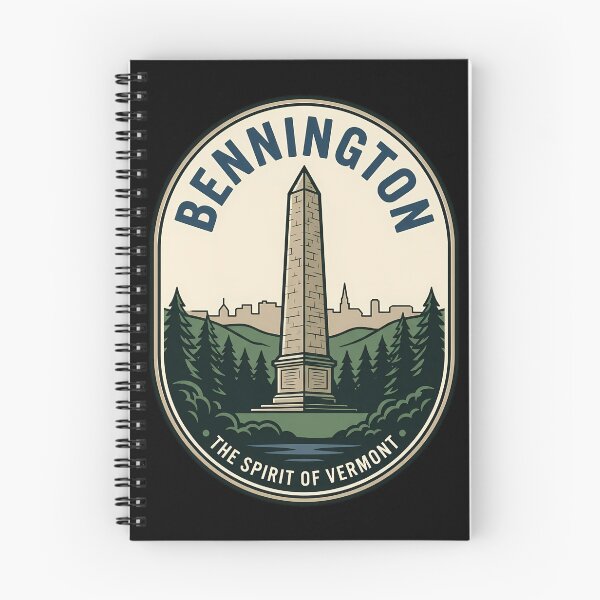 Item preview, Bennington Vermont Battle Monument Vintage Travel Emblem designed and sold by k3rstman1.