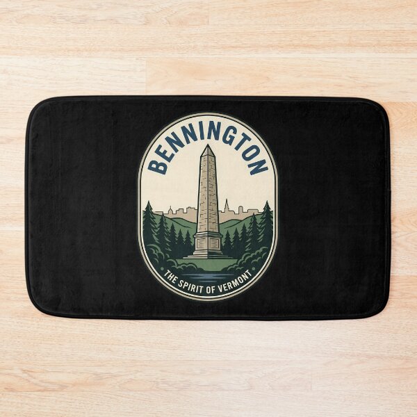 Item preview, Bennington Vermont Battle Monument Vintage Travel Emblem designed and sold by k3rstman1.