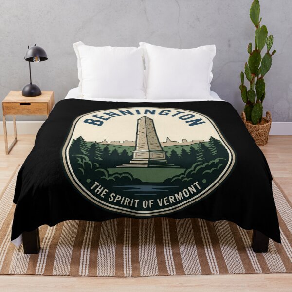 Item preview, Emblema de viaje antiguo del monumento a la batalla de Bennington, Vermont designed and sold by k3rstman1.