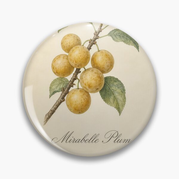 Item preview, Vintage Plum Varieties Botanical Illustration designed and sold by NuvoraNest.