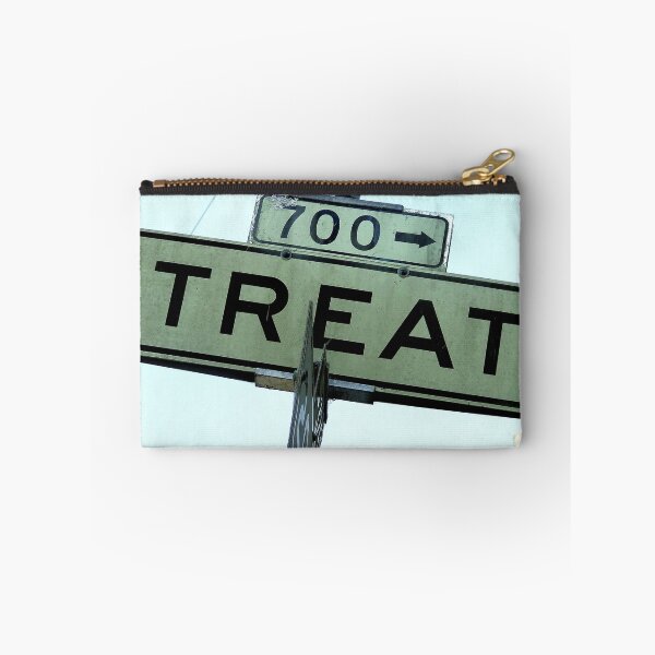 Item preview, Treat Street Sign Mission District San Francisco designed and sold by missioncreek.