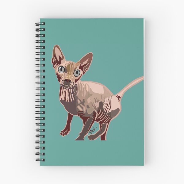 Item preview, Merlin the Sphynx Cat designed and sold by TinaJostDesigns.