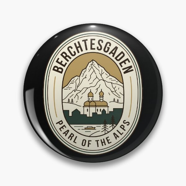 Item preview, Berchtesgaden Bavaria Alps Vintage Travel Emblem designed and sold by k3rstman1.
