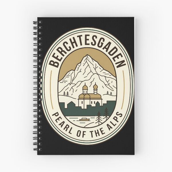 Item preview, Berchtesgaden Bavaria Alps Vintage Travel Emblem designed and sold by k3rstman1.