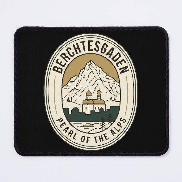 Item preview, Berchtesgaden Bavaria Alps Vintage Travel Emblem designed and sold by k3rstman1.