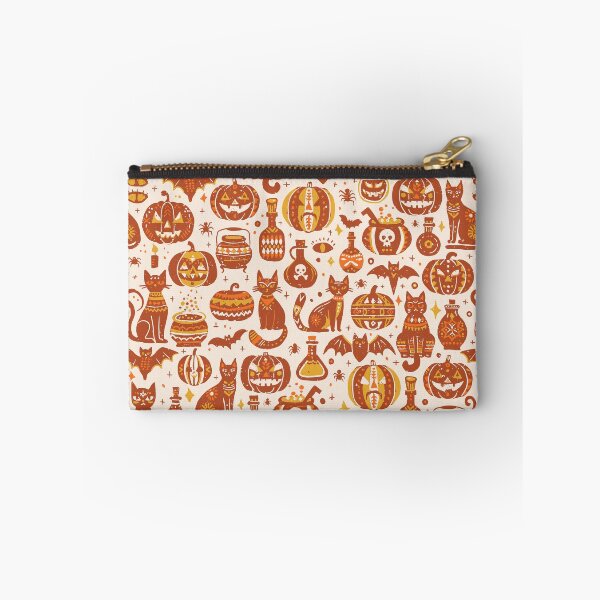 Item preview, Burnt Orange Vintage Halloween Folk Icons designed and sold by RenattaZare.