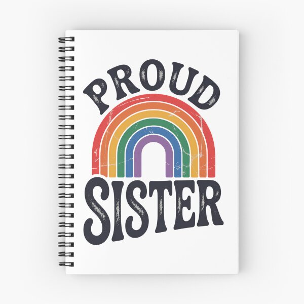 Item preview, GBTQ Proud Sister Gay Pride LGBT Ally Family Rainbow Flag designed and sold by SapfireStuArt.
